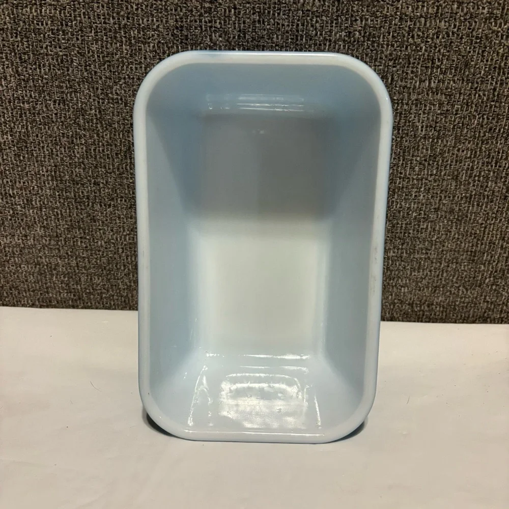 Vintage Pyrex Blue‎ Rectangular Ovenware Dish 0502 No Lid Collectible Retro